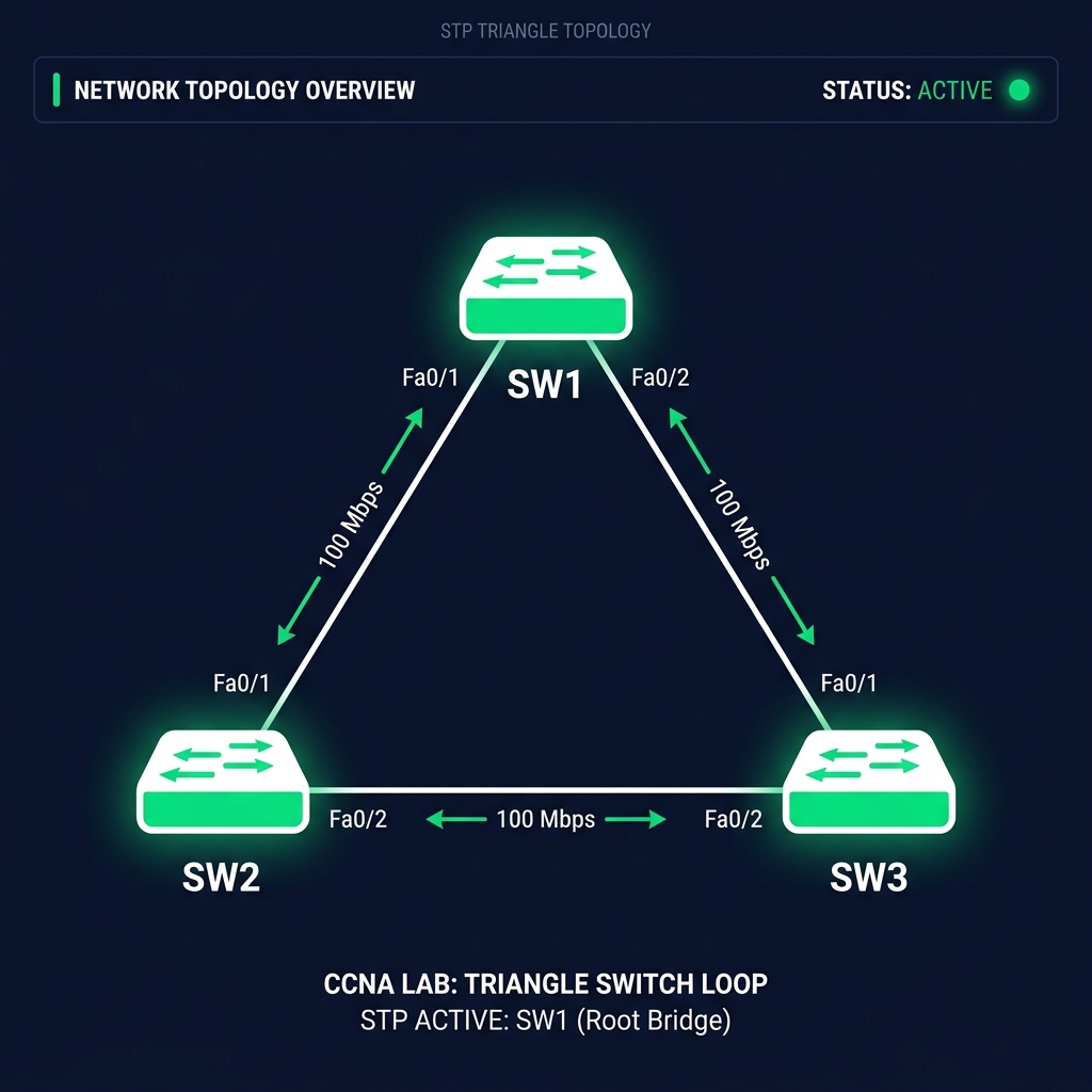 RSTP Lab Topology